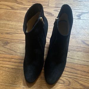 New Salvatore Ferragamo suede ankle boots